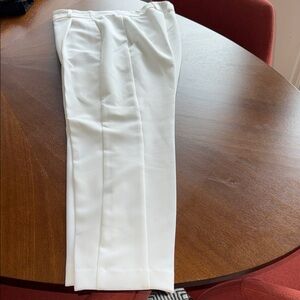 Express Editor White Ankle High Rise Pants- Never Worn!
